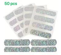 TEMU 50 parches brillantes para cuidado, empaquetados individualmente, ideales para prevenir ampollas en manos y pies, perfectos para estudio, viajes al , senderismo y deportes