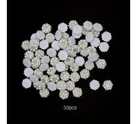 TEMU 50 parches de fieltro con flores de diamantes de 3D, ideales para ropa, bolsos, sombreros, pinzas para el cabello, decoración y accesorios de manualidades.