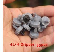 TEMU 50 piezas 2L/H 4L/H Goteador para Riego por Goteo de Frutas Accesorios de Riego por Goteo