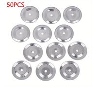 TEMU 50 Piezas de Campanillas de Tamborín de Hierro para Campanas de , de Campanillas para Tamborín y Batería de