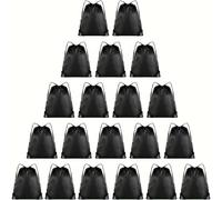 TEMU 50 Piezas de Mochila Ajustable Personalizable - Kit de Bolsa con Cordón Colorido y Tela de Poliéster Sublimado para Maratones al , Impresión DIY