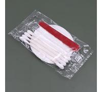 TEMU 50 Piezas Kit de Bienvenida Premium para Huespedes - Artículos Esenciales Sin con Discos Desmaquillantes, Hisopos y Lima Para Uñas: Ideal para Hoteles