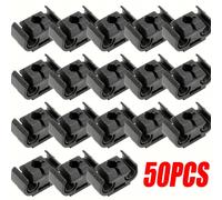 TEMU 50 piezas Soporte de cable para línea de freno de coche, abrazadera de sujeción para manguera de vacío 811611797 para VW Passat MK2 MK3 MK4 Jetta Jetta Bora para Scirocco