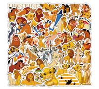 TEMU 50 stickers clásicos de Disney León | Calcomanías para botellas, cuadernos, teléfonos, coches - Autoadhesivas, de un solo uso,