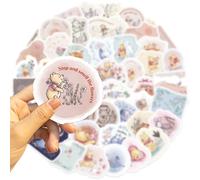 TEMU 50 stickers de Disney Winnie the Pooh, serie | Capa UV, diseños no repetidos, ideal para fiestas de , regalos navideños y entusiastas de Winnie the Pooh