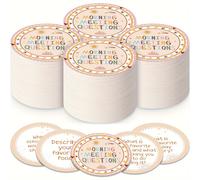 TEMU 50 Tarjetas de Preguntas para Reuniones Matutinas para , Ideas de Preguntas para el Aula, Iniciadores de Conversación para Actividades en el Aula, Mejora la Comunicación y Habilidades de Escucha