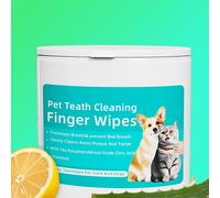 TEMU 50 Toallitas Limpiadoras para Orejas de Mascotas, Adecuadas para Perros y Gatos, Eliminación de Cera y Residuos, Cuidado para Orejas, Ojos y Dientes