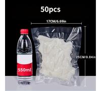 TEMU 50 Unidades De Bolsas De Conservación Al Vacío, Bolsas De Embalaje Selladora Al Vacío De Alimentos