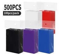 TEMU 500 Fundas para Cartas Coleccionables Diseñadas para un , Ideales para Proteger Cartas de MTG y Cartas Deportivas, Adecuadas para Cartas TCG Estándar que Miden 66 por 91 mm