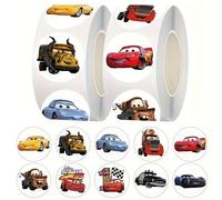 TEMU 500 pegatinas de coches en rollo: contiene a , y otros personajes, 10 diseños geniales, resistentes al , aptas para decoración DIY de teléfono móvil, tableta, diario, taza de agua, libro de texto