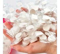 TEMU 50pcs/100pcs de mascarillas faciales desechables ligeras y de agua, papel compresivo para salones de belleza SPA, máscaras faciales compresivas desechables. Papel facial