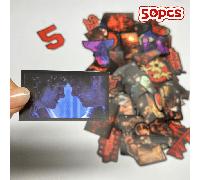 TEMU 50pcs Adhesivos Extraños de de la para con Carnívora de 5 | Coleccionables para Fans, Fundas de Teléfono, Escritorio, Taza, Decoración de Equipaje, Un Solo Uso, Papel