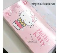 TEMU 50pcs Bolsas de Basura para Coche Sanrio Hello Kitty - Rosa, Mini Bolsas de Plástico con Diseños para Viajes y Uso al Aire