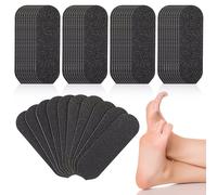 TEMU 50pcs Hojas de Lima para Pies - Almohadillas Abrasivas Negras Duraderas para Pies Suaves, Removedor de Piel , Herramienta de Pedicura de Plástico Inodoro