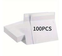 TEMU 50uds/100uds Sobres en , y Sellar. Solapa Cuadrada, Ideal para Invitaciones, Tarjetas de Felicitación, Baby Showers, y Envíos Postales