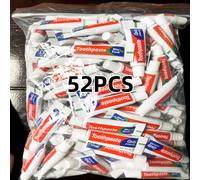 TEMU 52 Tubos de Pasta Dental en Volumen, 0.176 oz Mini Tubos de para Hoteles, Camping y Viajes de Negocios | Envases Individuales, Esenciales para Cuidado Oral, Suministros para e Hospitalidad