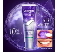 TEMU 5D 10% Hidroxiapatita Pasta Dental - Limpieza Profunda para Dientes Brillantes, y Salud de Encías, Cuidado Bucal Básico