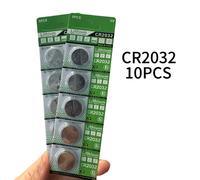 TEMU 5pcs/10pcs/15pcs Pilas de Litio de Botón CR2032 de 3V, de Larga Duración y a Prueba de Fugas, Adecuadas para Relojes, Llaves de Coche, Básculas, Controles Remotos y Juguetes (Pila 2032)