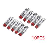 TEMU 5pcs/10pcs Bebedero de cerdo de acero inoxidable con pezón automático para beber para animales de granja vaca cerdo Herramientas de bebedero de pezón