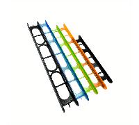 TEMU 5pcs Tablero de devanado de línea de pesca de plástico: Accesorios de pesca de carpa para un rendimiento