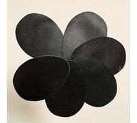 TEMU 6/12/18 piezas, Suelas gruesas antideslizantes para zapatos, Suelas adhesivas silenciosas para reparar tacones altos, Almohadillas protectoras para pies, Negro multiusos