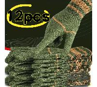 TEMU 6/12 de Guantes de Nylon con Agarre, Ligeros para Ciclismo, Pesca, Camping y Actividades al - Parte Trasera de Malla Transpirable - Unisex - Guantes para Todas , Guantes de Calidad para Ocio al