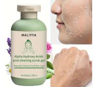 TEMU 6.76 fl. Exfoliante Limpiador Profundo con Aloe Vera, Hidratación Duradera para Pores y de Cara o Cuerpo | Ideal Regalo del Día San Valentín - Tubo Grande | Efectos Suavizantes e Intensivos