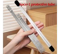 TEMU 6 agujas de ojo grande extra largas, ideales para acolchar en casa, coser a , bordar y tejer