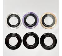 TEMU 6 Anillos Magnéticos con Soporte Metálico, Compatibles con Carga Inalámbrica para Teléfonos Móviles, Adiciones para Soporte de Teléfono