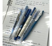 TEMU 6 bolígrafos de caligrafía de punta | Bolígrafos de dibujo de 0.5 mm, pinceles retro multi-punta de línea , rotuladores, plástico , con clip de bolsillo