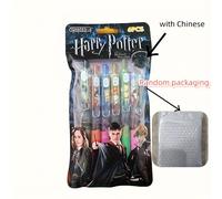 TEMU 6 bolígrafos de gel Harry Potter, diseño cartoon 0.5 mm, material plástico para y oficina, regalos perfectos para San Valentín, Navidad, Año , Día de la y