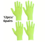 TEMU 6 de Guantes Luminosos para Conciertos, Fiestas de Baile, Deportes , Disfraces de Juego de - Trabajo y Actuación
