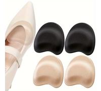 TEMU 6 piezas/3 de Almohadillas para Sandalias de Tacón , Plantillas Invisibles Autoadhesivas - Cojines Suaves y Cómodos para Juanetes