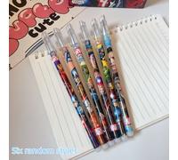 TEMU 6 Piezas de Bolígrafos de Gel Borrables de Barril con Diseño de Marvel Avengers para Firmar y Escribir, Suministros de Oficina y