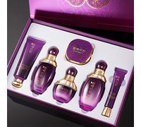 TEMU 6 piezas de Hanmi Skin Purple Ganoderma , conjunto de belleza hidratante y humectante, de regalo para cuidado facial, ideal para madres y novias, para de la .