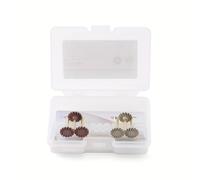 TEMU 6 piezas/ Rueda de Silicona para y Acabado de Diamante, Diámetro del Eje 2. (3/32 pulgadas) para Velocidad, y de Joyería, Jade Artificial, Porcelana, Plástico y Yeso