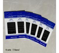 TEMU 6 Sets (72 piezas) de agujas de coser autoenhebrables - Agujas de coser a de fácil inserción para mayores, regalo ideal para ancianos, puntas afiladas duraderas para bordado y coser a - Plata