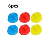 TEMU 6 tapas reutilizables para latas de - A prueba de fugas, a prueba de insectos, tapas de latas de PP resistentes a las manchas y en , , azul - Ideales para cocinar, y usar en el refrigerador