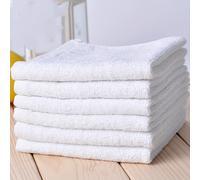 TEMU 6 unidades de paños de algodón premium, toallas suaves de dedo de absorbencia, toallas faciales de franela, estilo moderno