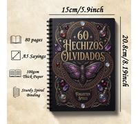 TEMU 60 Libro de Recortes de , Versión Española, Álbum de Papel Temático para Celebraciones y Reuniones Sociales, Compilación de de , Diario de Escritura, Accesorio Mágico de Novedad