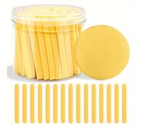 TEMU 60 Piezas de Esponjas Comprimidas para de Cara, Esponjas de Celulosa Natural para Spa Cosmético, Cuidado Estético Facial, Exfoliación, Mascarillas y Remoción de Maquillaje