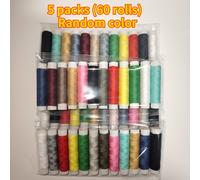 TEMU 60 Piezas de Hilo de Coser Surtidos | Hilo de Poliéster y Duradero para Entusiastas y Principiantes de Costura | Hilo Multiusos 402 | Ideal para Costura a , Costura a Máquina y Manualidades DIY