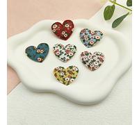 TEMU 60 Piezas de Parches de Surtidos para Ropa DIY, Apliques de Tela Acolchada para Costura, Sombreros, Accesorios y Decoración de Manualidades