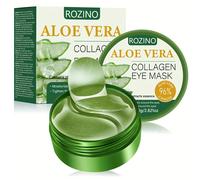 TEMU 60 Piezas Mascarilla de Ojos con Colágeno y Aloe Vera, Hidratación Profunda, Reafirmante, Suavizante, Iluminadora, Piel alrededor de , Líneas Finas, Cuidado , Cuidado Facial, Unisex