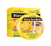 TEMU 60 piezas/ Mascarilla estrellada de colágeno VC naranja. , y la piel alrededor de . Reduce la de las ojeras. que la piel luzca más .