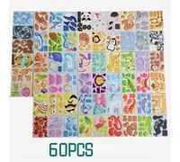 TEMU 60 Rompecabezas 3D Únicos de Animales y Hechos de Papel, Juguetes Artesanales, Decoración Creativa para el Hogar, Adecuados para Actividades en , Fiestas, Reuniones Festivas y Regalos de