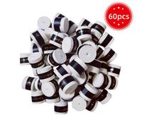 TEMU 60 unidades de cinta de agarre de PU transpirable y antideslizante - Se rápidamente, cómoda para tenis, bádminton, squash y agarres de raqueta, duradera para envolver deportivos - en color