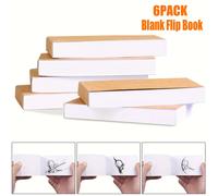 TEMU 6pcs/10pcs Libro de Dobladillas para Animación, y de Dibujos Animados