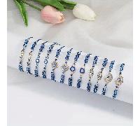 TEMU 6pcs/12pcs Juego de Pulseras de Cuentas con Estilo Festivo, Juego de Pulseras Mexicanas para Hombres y Mujeres, Pulseras para , Estilos y Colores Variados (Colores Aleatorios)