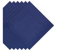 TEMU 6pcs 19.7'' Cuadrados de Tela de Algodón Azul , Suministros de Acolchado Pre-Cortados para Bordado y Artesanías, Color Sólido Puro, Set a , Cuadrados de Edredón, Tela de Acolchado